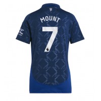 Maglie da calcio Manchester United Mason Mount #7 Seconda Maglia Femminile 2024-25 Manica Corta